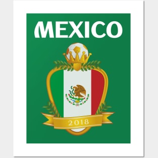 Team Mexico Futbol El Tri Posters and Art